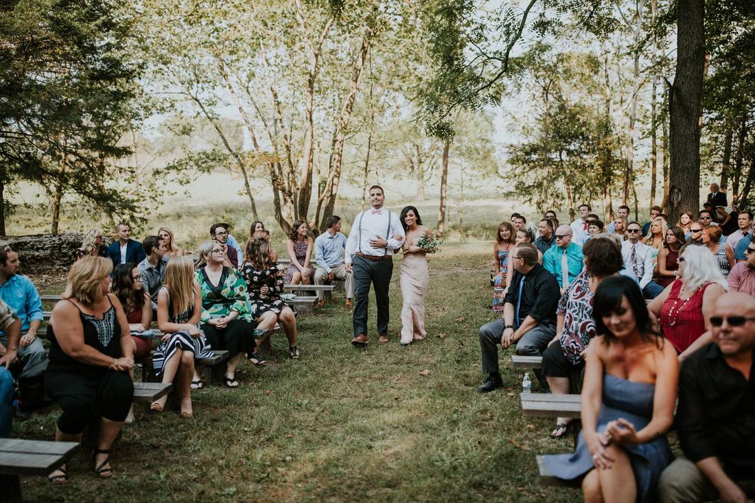 Creekside Wedding Ceremony